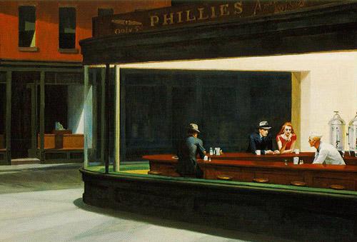 Nighthawks by Edward Hopper